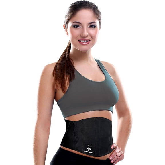 SPRINGBOK Abdominal Binder & Compression Wrap Adjustable Post-Surgery Recovery Belt| Stomach Support for Hernia, C-Section, Waist Pain & Core Compression Relief-Unisex