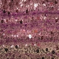 thumbnail image 1 of SPRINKLE Two Size Sequin Fabric on Sheer Material ,2- Way Stretch, 52 Inch. In Width, | Home Decor, Dusty Pink / Sample 3x3 Inch, 1 of 1