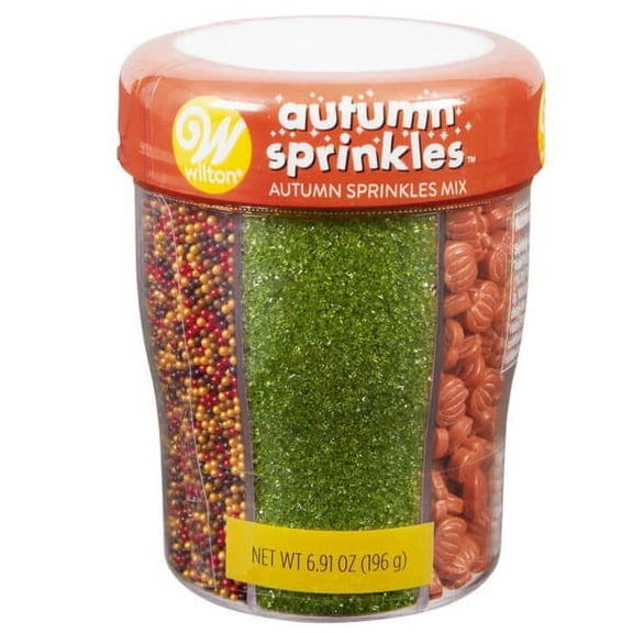 SPRINKLES WILTON 6 CELL AUTUMN MIX