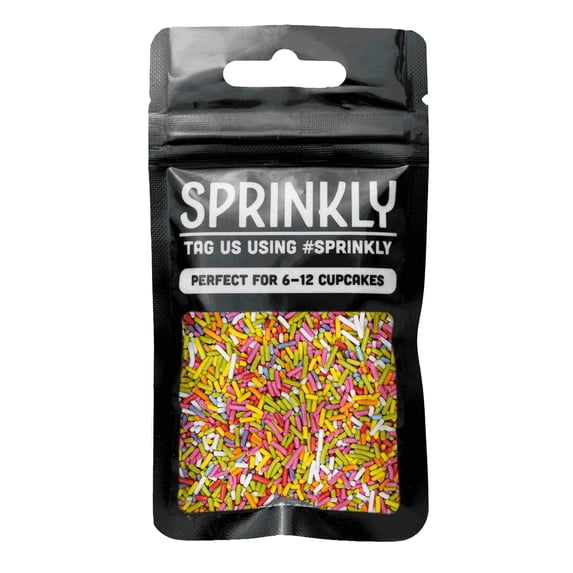 SPRINKLY - Matt Sugar Strands - Rainbow - 30g - Walmart.com