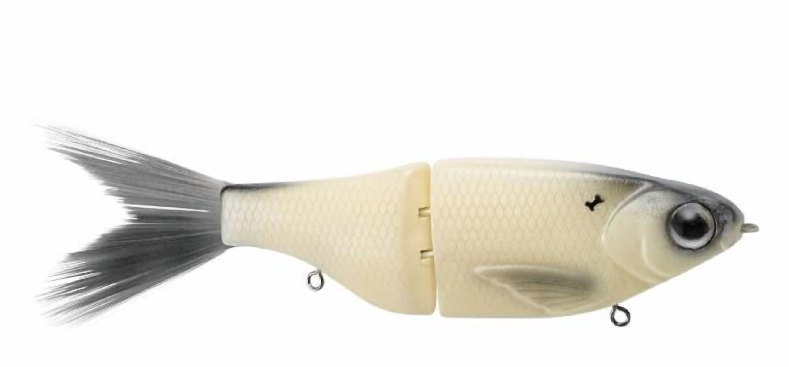 SPRO KGB 180 Glide Bait Fishing Lure for Bass in Bone Color