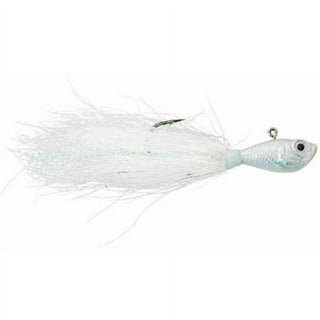 Goture Glow Bucktail Jigs Saltwater Pompano Jigs Hair Jigs Fluke Jig Head  for Walleye, Bass, Bluefish, Snook, Rockfish, Halibut 