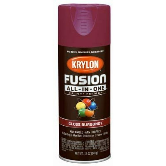 Krylon Fusion All-In-One Spray Paint Gloss - Red - 12 Oz