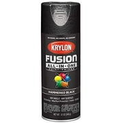 Sherwin-Williams Fusion Spray Paint Matte - Interior/Exterior - 12 Oz, Black   Interior & Exterior Use, Professional Finish