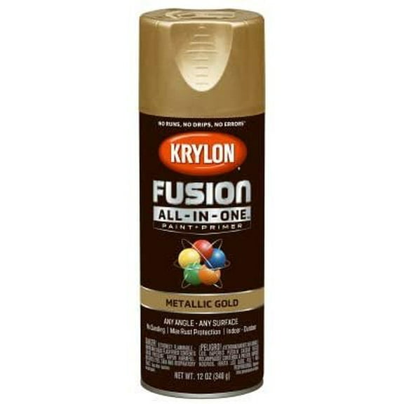 Krylon Fusion All-In-One Spray Paint Metallic Finish - Copper Bronze - 12 oz