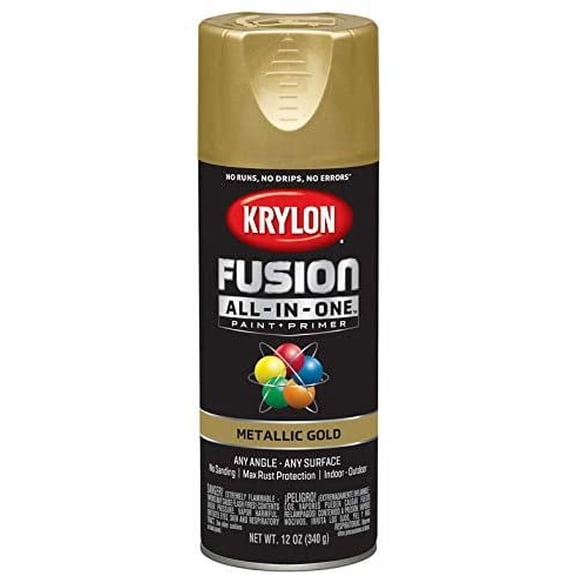 Sherwin-Williams Fusion Spray Paint Metallic - Gold - 12 oz