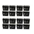 thumbnail image 1 of SPS Brand 12V 10Ah Replacement Battery (SG12100T2) for Altronix MAXIM77D (16 Pack), 1 of 1