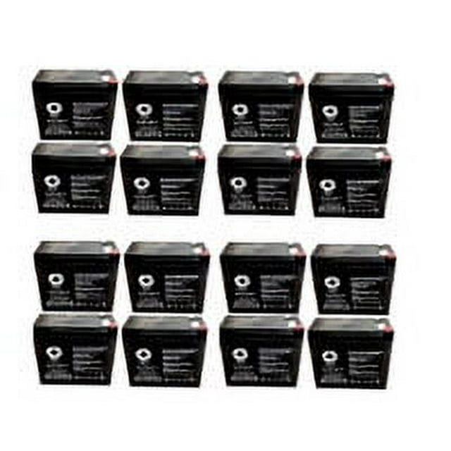 SPS Brand 12V 10Ah Replacement Battery (SG12100T2) for Altronix MAXIM77D (16 Pack)