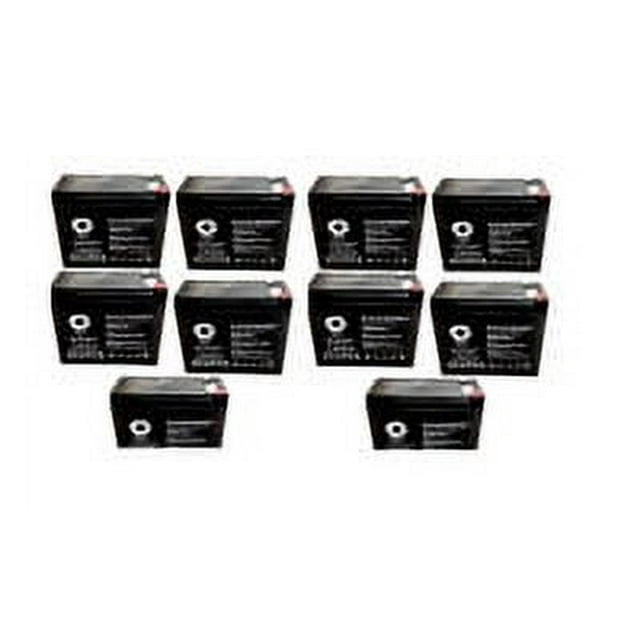 SPS Brand 12V 10Ah Replacement Battery (SG12100T2) for Sonnenschein A212/6-0S (10 Pack)