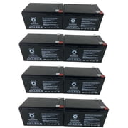 SPS Brand 12V 12Ah Replacement Battery (SG12120T2) for APC Back-UPS Pro 650 (BP650IPNP) (16 Pack)