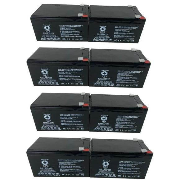 SPS Brand 12V 12Ah Replacement Battery (SG12120T2) for BladeZ XTR Comp 450 Scooter (12 Pack)