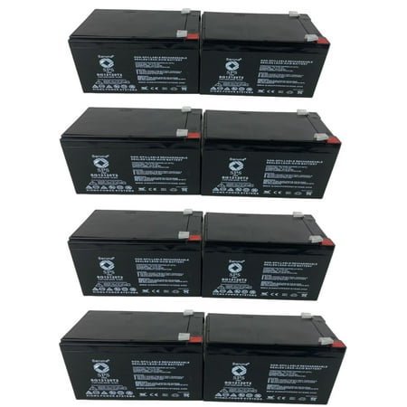 SPS Brand 12V 12Ah Replacement Battery (SG12120T2) for Eaton NET SE 2000 RACKMOUNT (16 Pack)