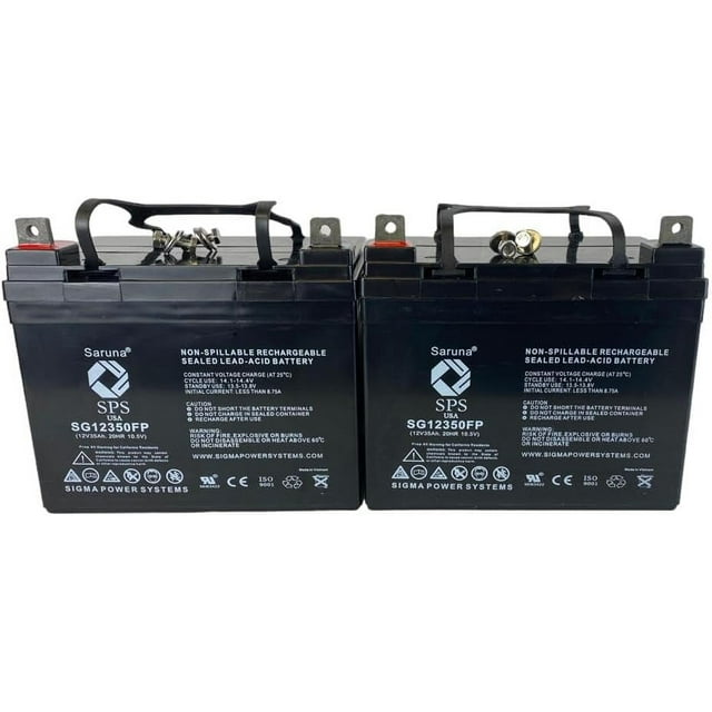 SPS Brand 12V 35Ah Replacement battery (SG12350) for Jazzy Select 6