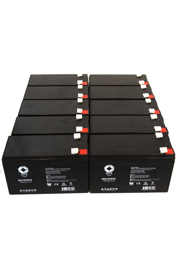 Brand 12V 7 Ah Replacement Battery for APC BACK- PRO BP280SUS UPS (10 PACK)