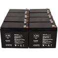 thumbnail image 1 of SPS Brand 12V 9Ah Replacement Battery (SG1290T2) for Powerware Axxium Rackmount 2000 (Terminal T2) (8 Pack), 1 of 1
