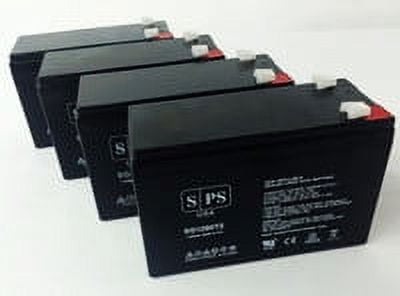 Zap Zappy 3 Replacement Batteries - 3 Pack 12V 9AH T2 Terminal AGM Batteries For Scooters By SigmasTek