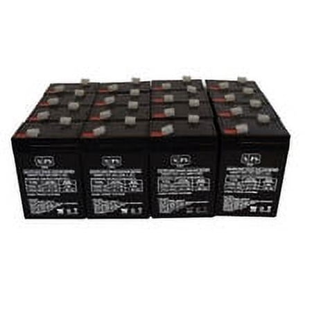 SPS Brand 6V 4.5 Ah Alarm Replacement Battery (SG0645T1) for Panasonic LC-R065P AGM VRLA (24 Pack)