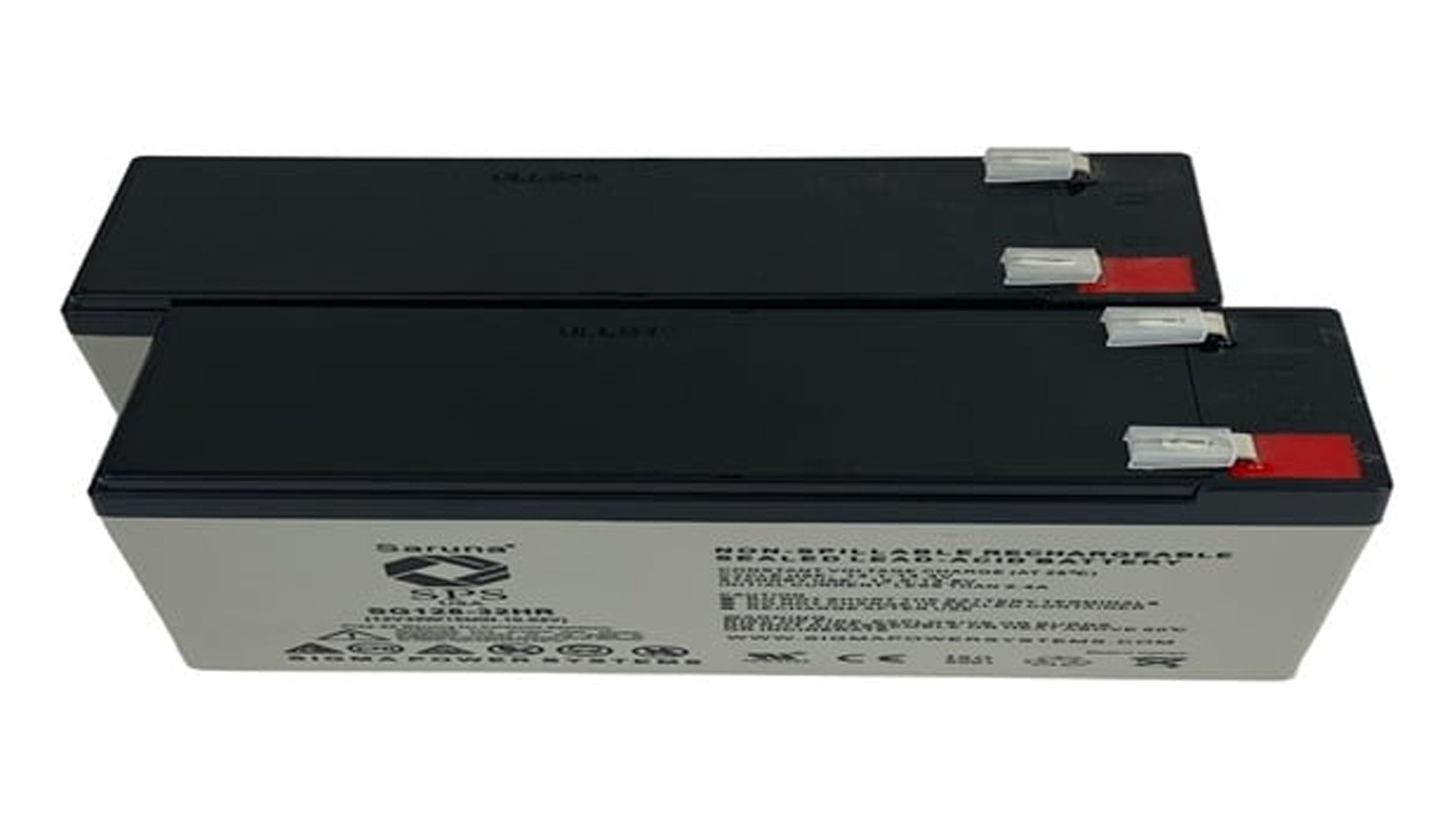 SPS Brand RG128-32HR 12V 7.5Ah High Rate Replacement Battery for Unitek Delta 2200 (2 Pack)