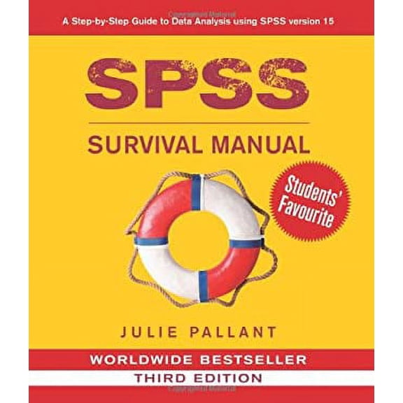 Pre-Owned SPSS Survival Manual: A Step by Step Guide to Data Analysis Using SPSS for Windows (Spiral-bound) 0335223664 9780335223664