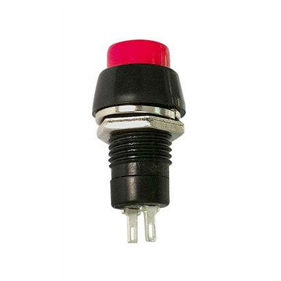 SPST PUSH BUTTON SWITCH - ROUND