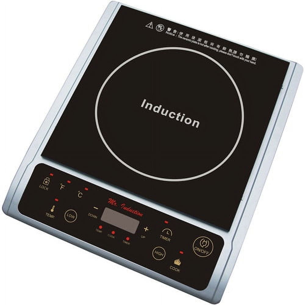Free Shipping! SPT 1,300W Induction Cooktop, Silver Free Shipping! SPT 1,300W Induction Cooktop, Silver