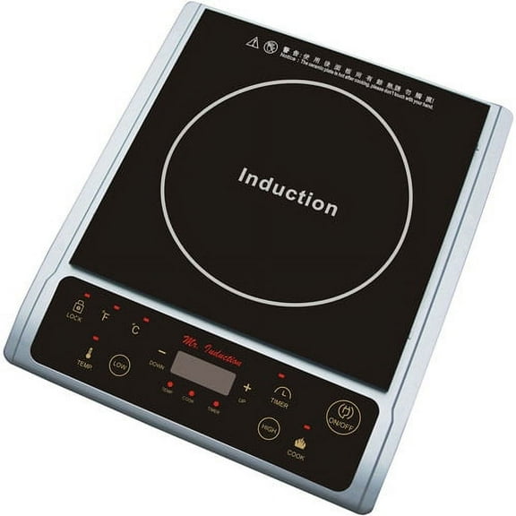 SPT 1,300W Induction Cooktop, Silver
