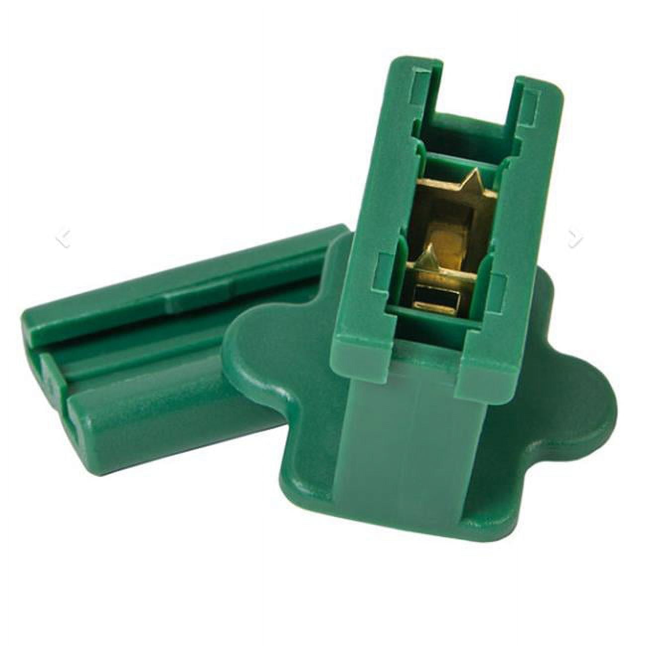 SPT 1 Inline Female Zip Plug, Green Pack of 50