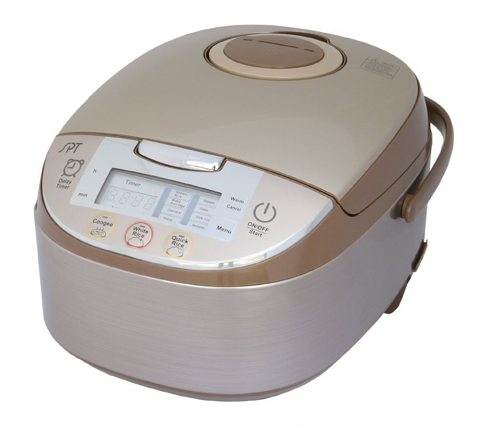 SPT 10-Cup Electric Rice Cooker, Touch button, Multi-function
