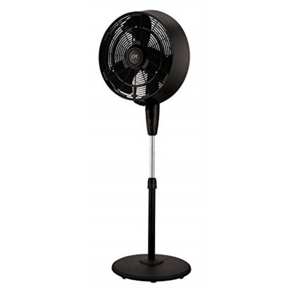 SPT 18" 3-Speed Adjustable Heights Oscillating Misting Fans