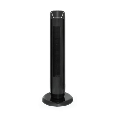 Sunpentown - Tower Fan with Remote and Timer - Black