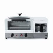SPT 3 in 1 Breakfast Maker 1450 W 4-Cup White Toaster Oven