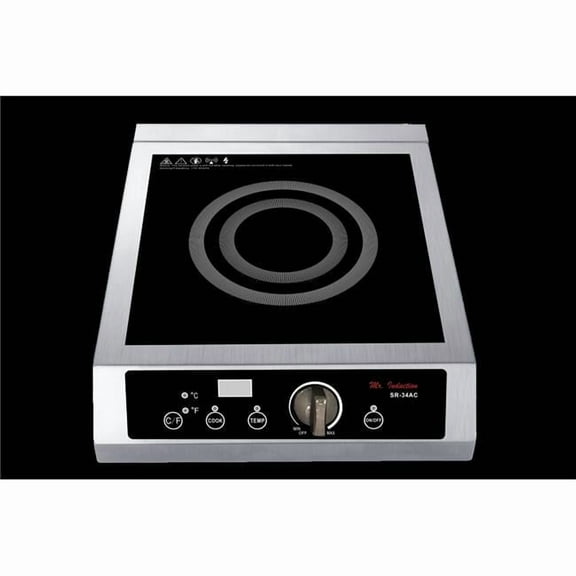 SPT  3400 watts Countertop Commercial Induction Range