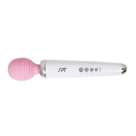 SPT 98.5 in. Wand Massager Detachable Power Cord to Replace, Pink