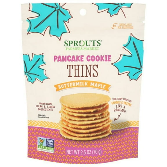 2X - SPT Buttermilk Maple Pancake Cookie Thins 2.5 oz