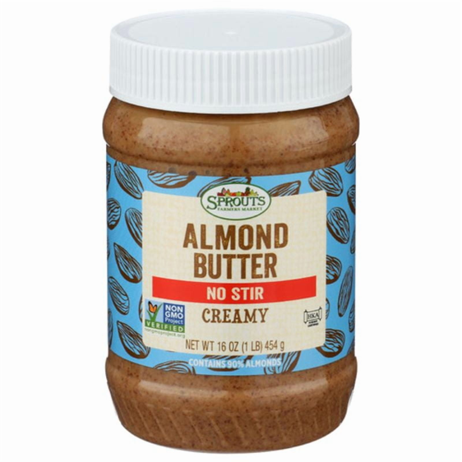 SPT Creamy No Stir Spread Almond Butter 16 oz