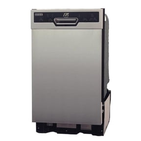 SPT Energy Star 18 in. Built-In Dishwasher with Heated Drying & Stainless