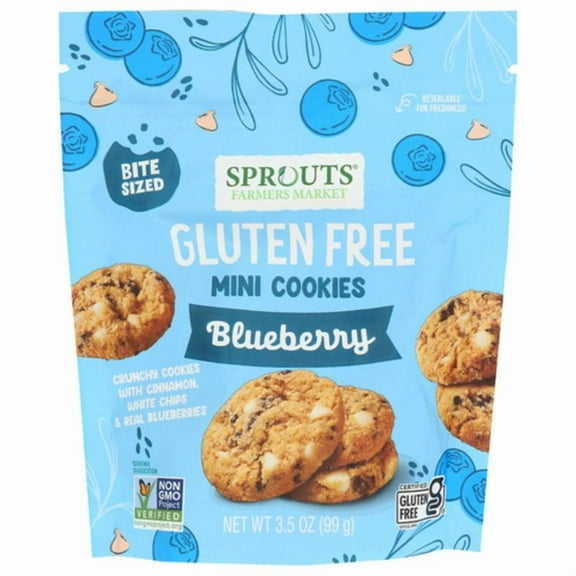 2X - SPT Gluten Free Mini Blueberry Cookies 3.5 oz