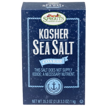 2X - SPT Kosher Coarse Sea Salt 35.3 oz