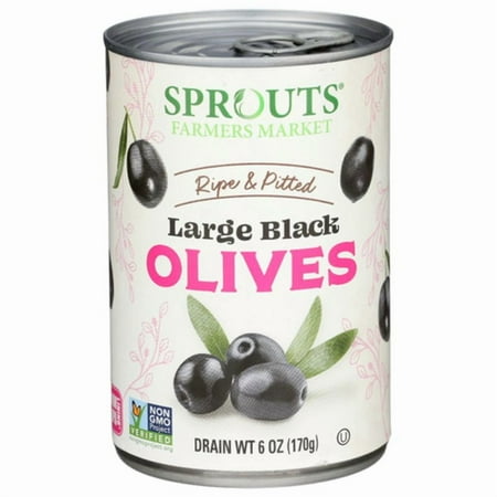 2X - SPT Large Ripe Black Olives 6 oz