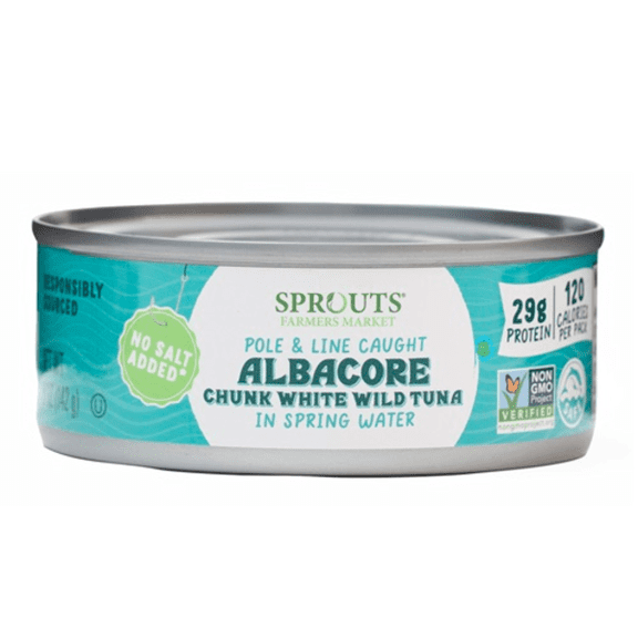 SPT No Salt Added Chunk White Albacore Tuna 5 oz