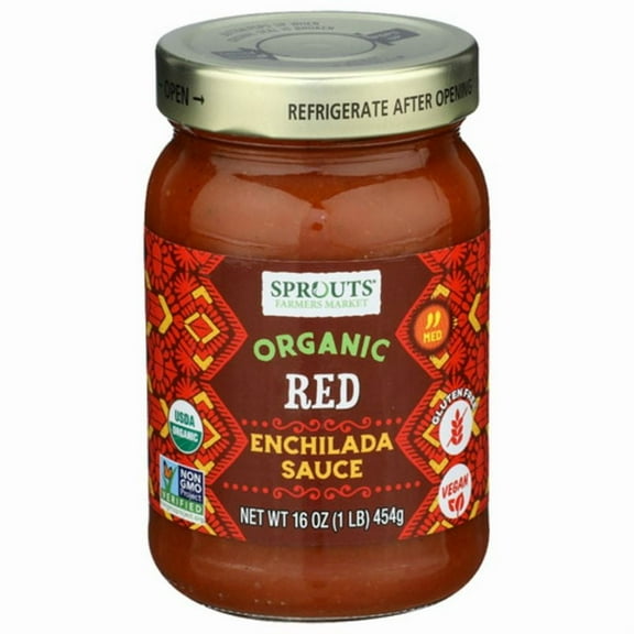 2X - SPT Org Red Enchilada Sauce 16 oz