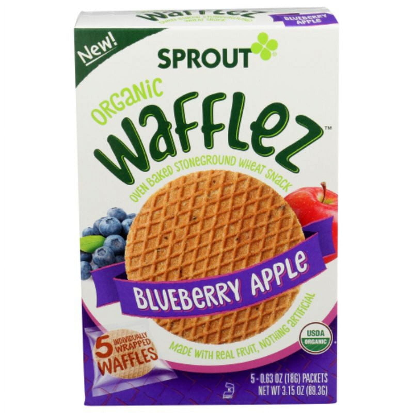 2X - SPT Organic Blueberry Apple Wafflez 3.15 oz