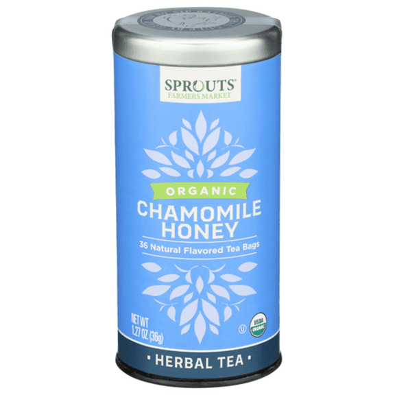 SPT Organic Chamomile With Honey Herbal Tea 36 ct - Pack of 2