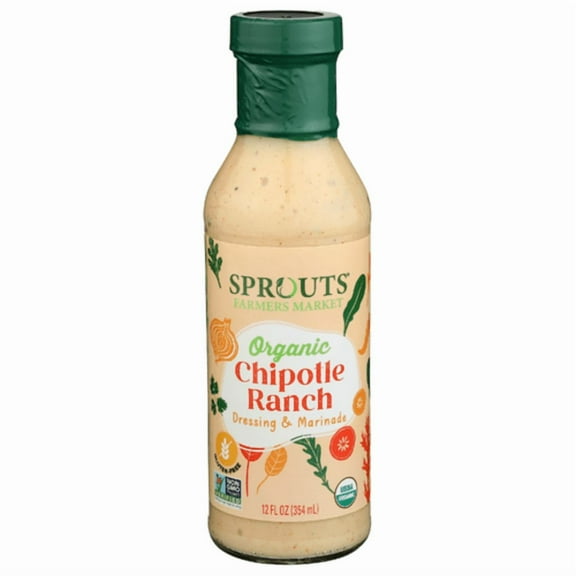 SPT Organic Chipotle Ranch Dressing 12 fl oz - Pack of 3