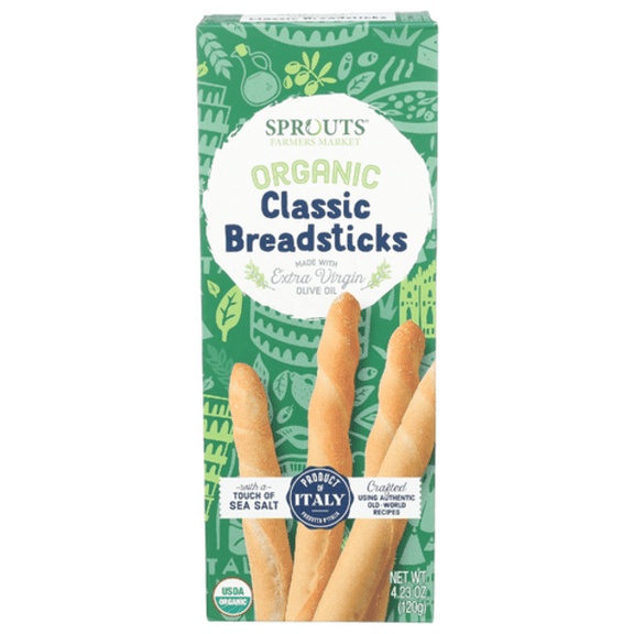 SPT Organic Classic Breadsticks 4.23 oz