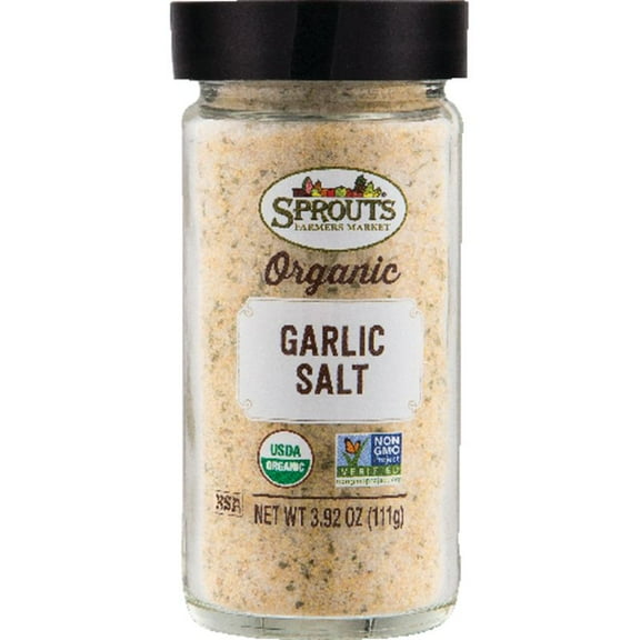SPT Organic Garlic Salt 3.92 oz