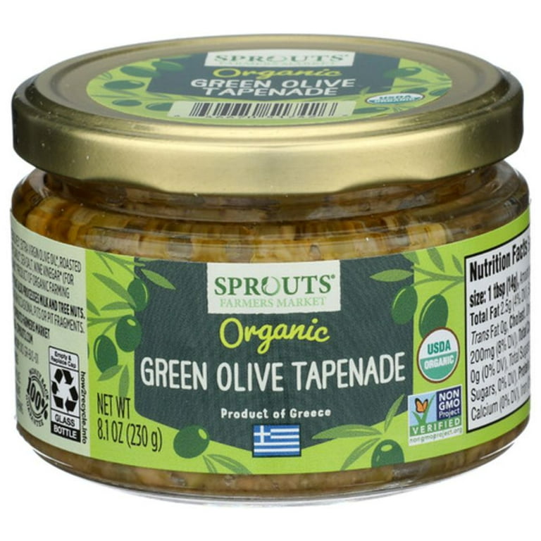 2X - SPT Organic Green Olive Tapenade 8.1 oz - Walmart.com