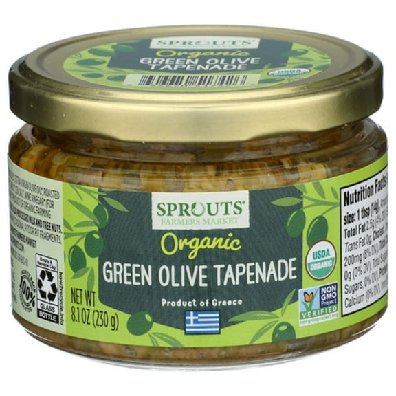 2X - SPT Organic Green Olive Tapenade 8.1 oz