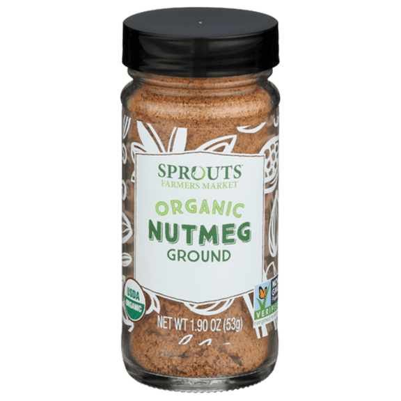 SPT Organic Nutmeg Seed Ground Spice 1.9 oz