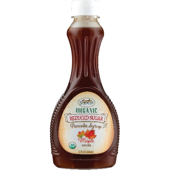 2X - SPT Organic Reduced Sugar Maple Pancake Syrup 12 fl oz